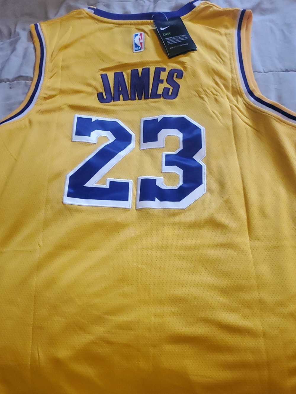NBA Nike Connect Swingman Los Angeles Lakers LeBron James Jersey...NWT...🏀